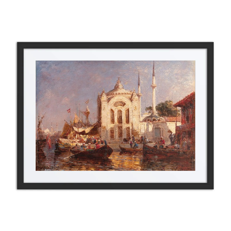 The Dolmabahçe Mosque, Constantinople