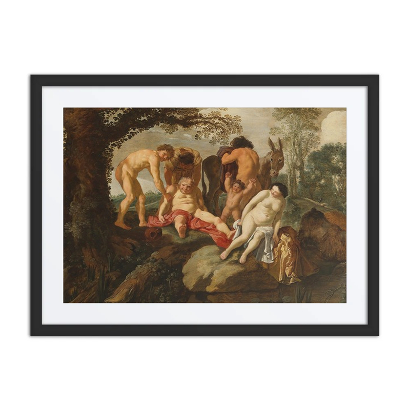 The Drunken Silenus with Phrygian Peasants