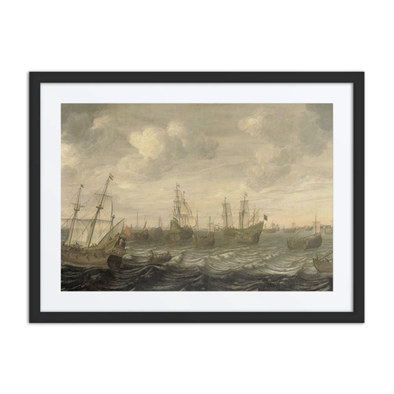 The Dutch Herring Fleet Under Sail