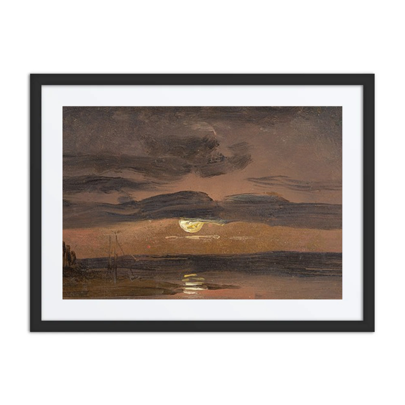 The Elbe by Moonlight