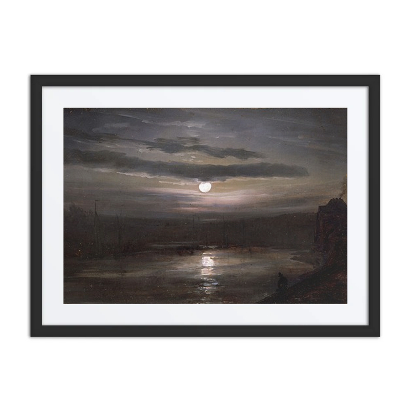 The Elbe in Moonlight