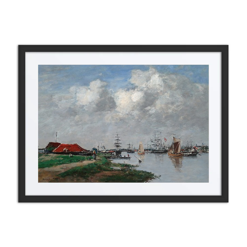 The Escaut River in Antwerp