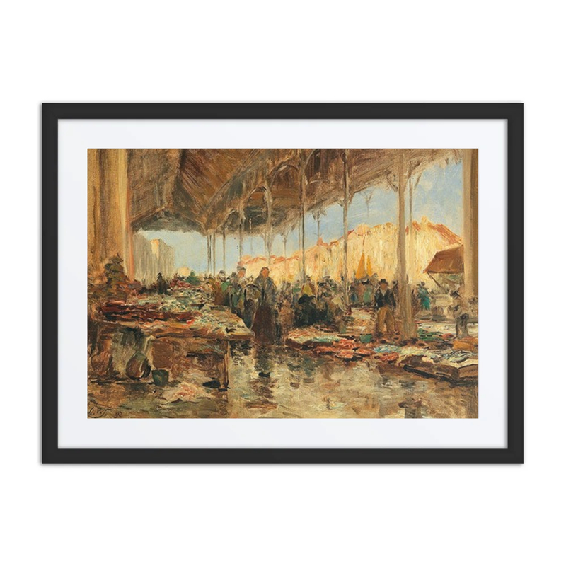 The Fish Market in Venice