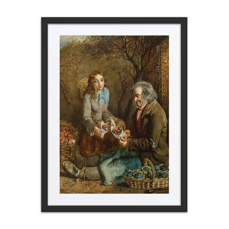 The Flower Seller and His Daughter