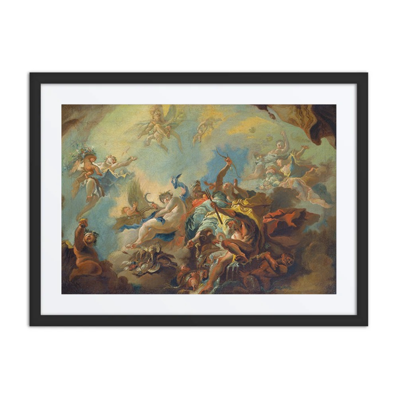 The Four Elements, Preparatory Study for a Painted Ceiling