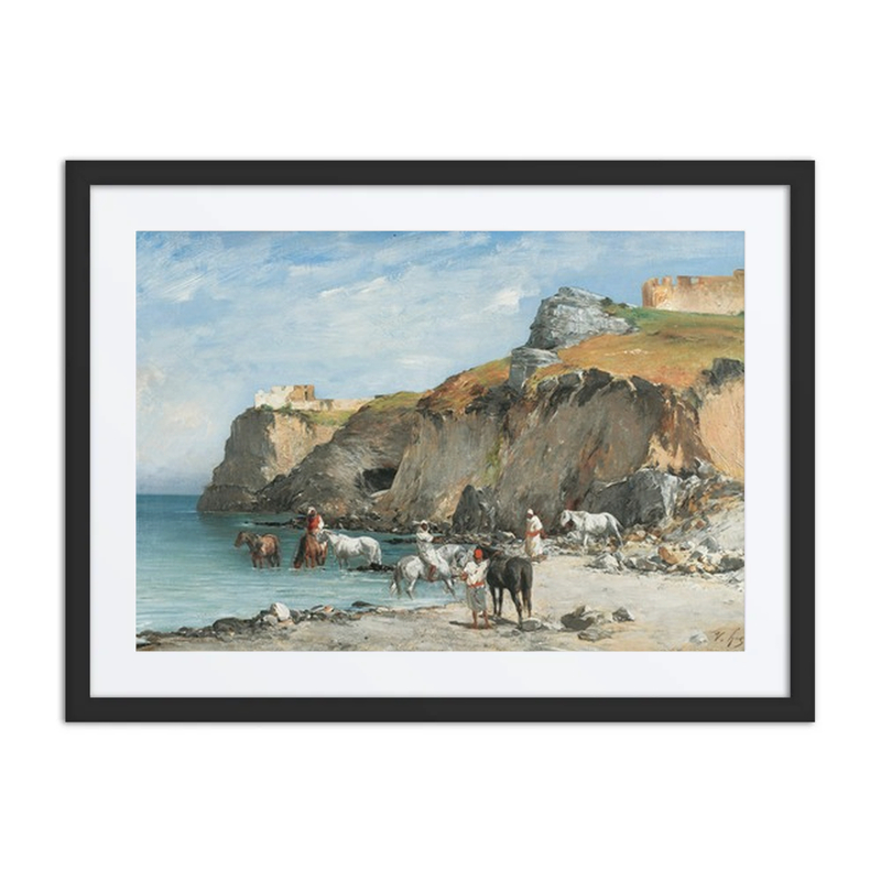 The Halt of Horsemen on the Beach