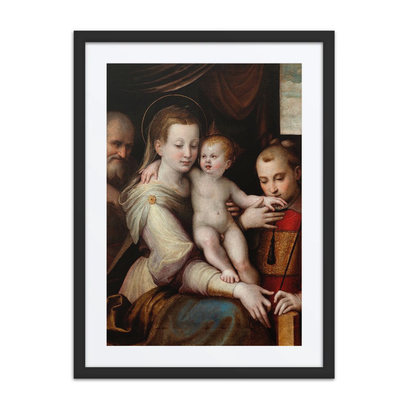 The Holy Family and Saint Stephen