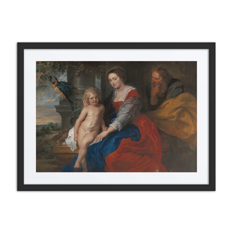 The Holy Family with the Parrot