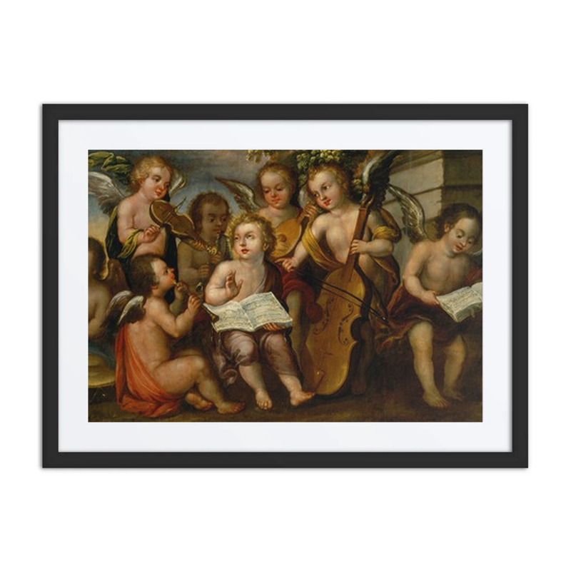 The Infant Jesus with Angelic Musicians