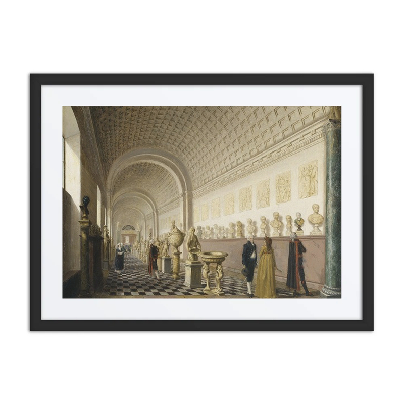 The Inner Gallery of the Royal Museum at the Royal Palace, Stockholm