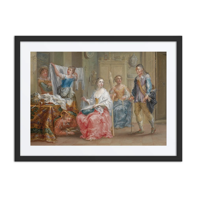 The Interrupted Lovers