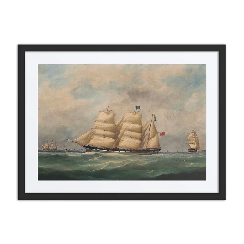 The John Paterson in Three Positions off le Havre