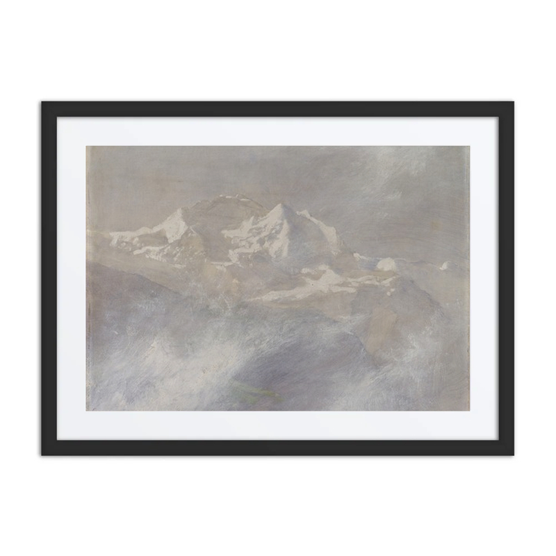 The Jungfrau in the Fog