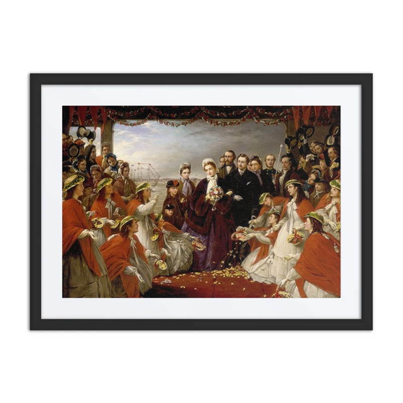 The Landing of Hrh the Princess Alexandra at Gravesend, March 7, 1863