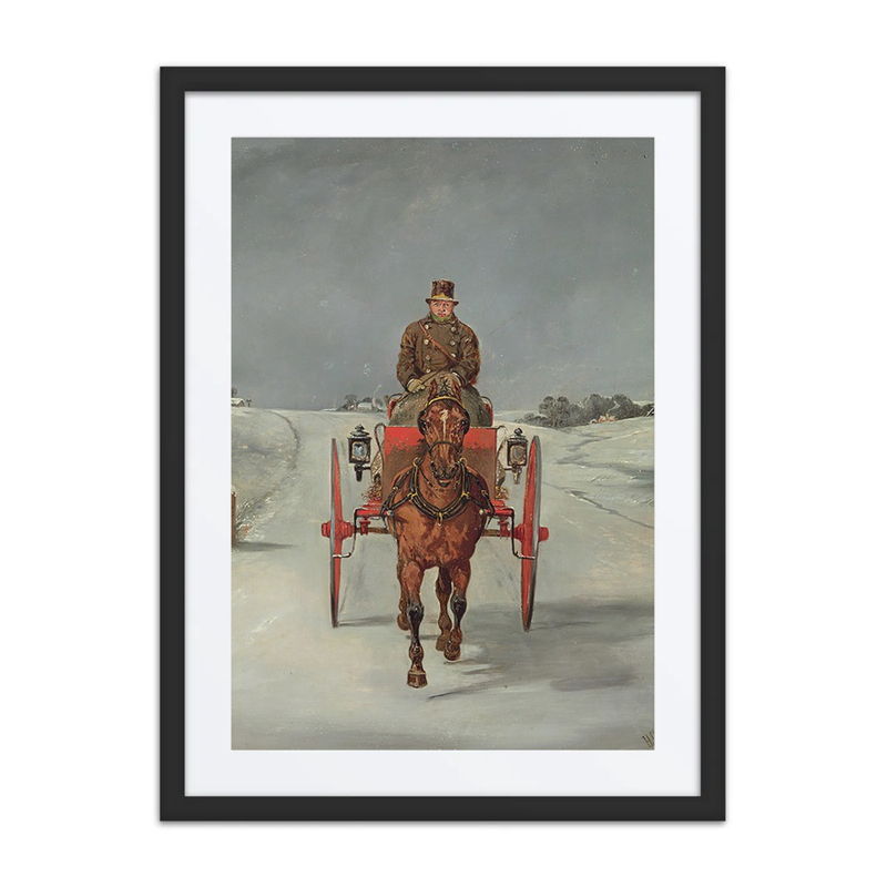 The Mail Cart in Winter