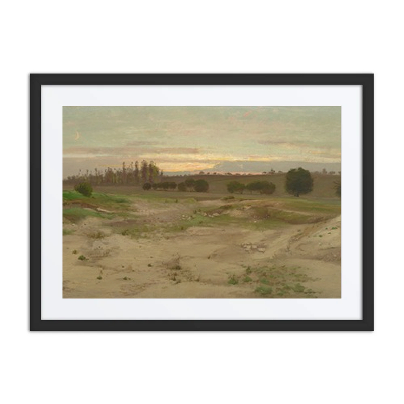 The Marl Pit at Mulcent; Evening