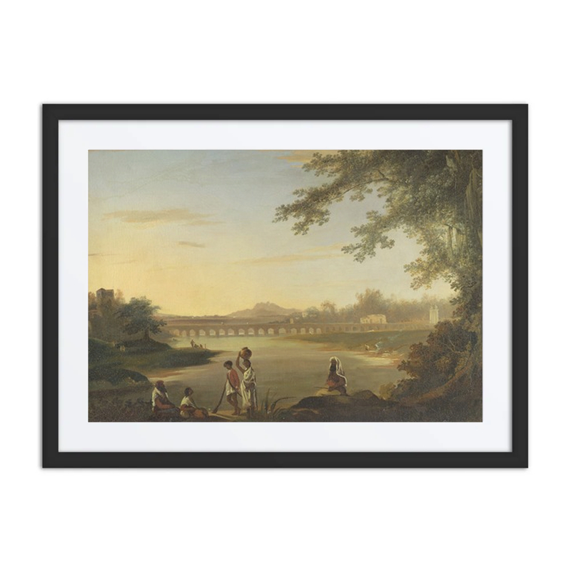 The Marmalong Bridge, with a Sepoy and Natives