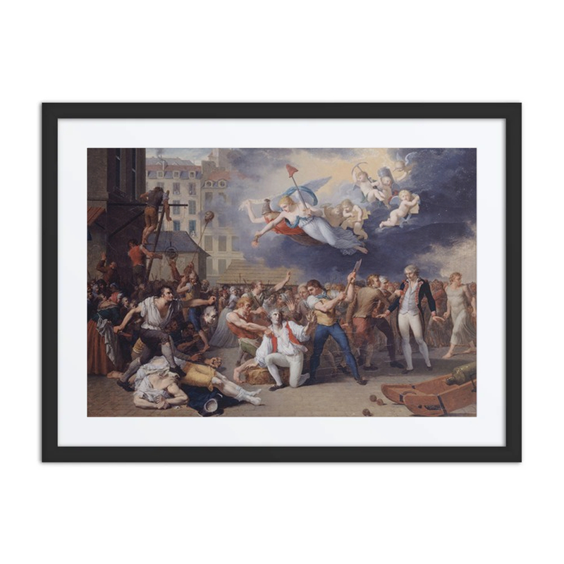 The Marquis de Pelleport Attempts to Save the Major of the Bastille