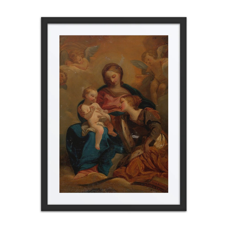 The Mystical Marriage of Saint Catherine