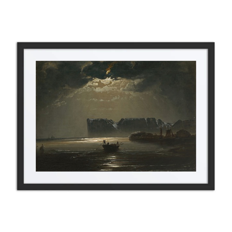The North Cape by Moonlight