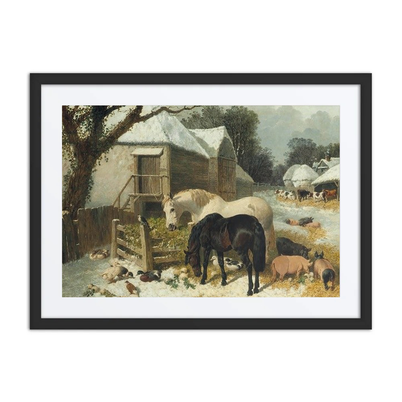 The Old Farmstead, Winter-Time