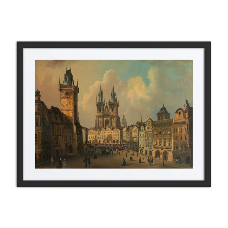 The Old Town Square in Prague