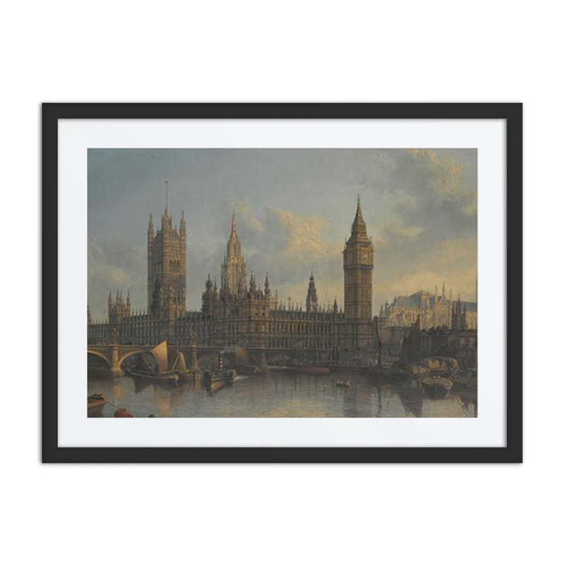 The Palace of Westminster from the Thames
