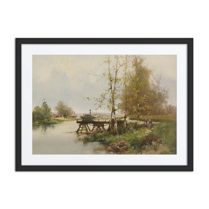 The Pond at the Edge of the Village