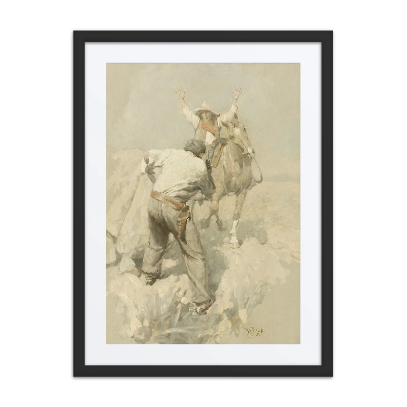 The Pony Express Rider and Road Agent