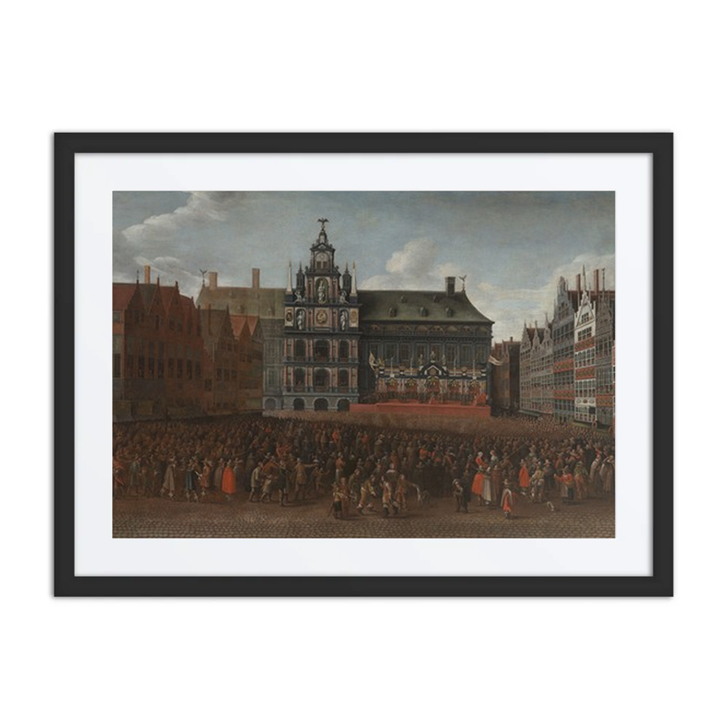 The Proclamation of the Peace of Münster at the Grote Markt in Antwerp