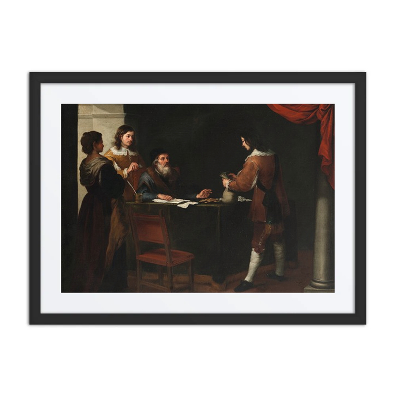 The Prodigal Son Receiving His Inheritance
