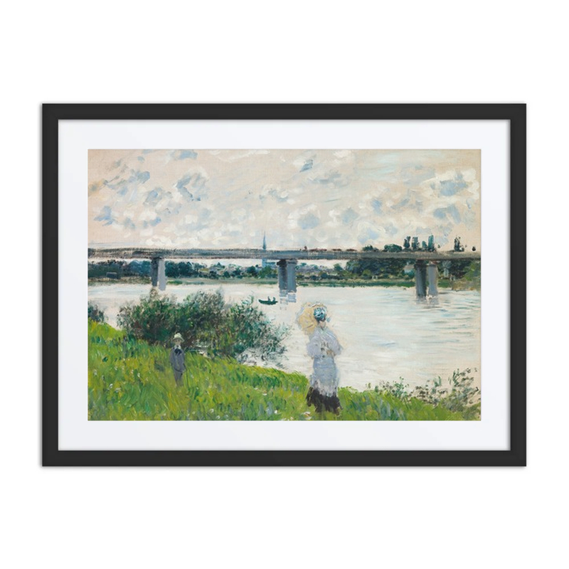 The Promenade with the Railroad Bridge, Argenteuil
