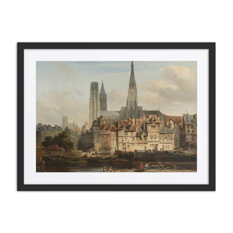 The Quay de Paris in Rouen