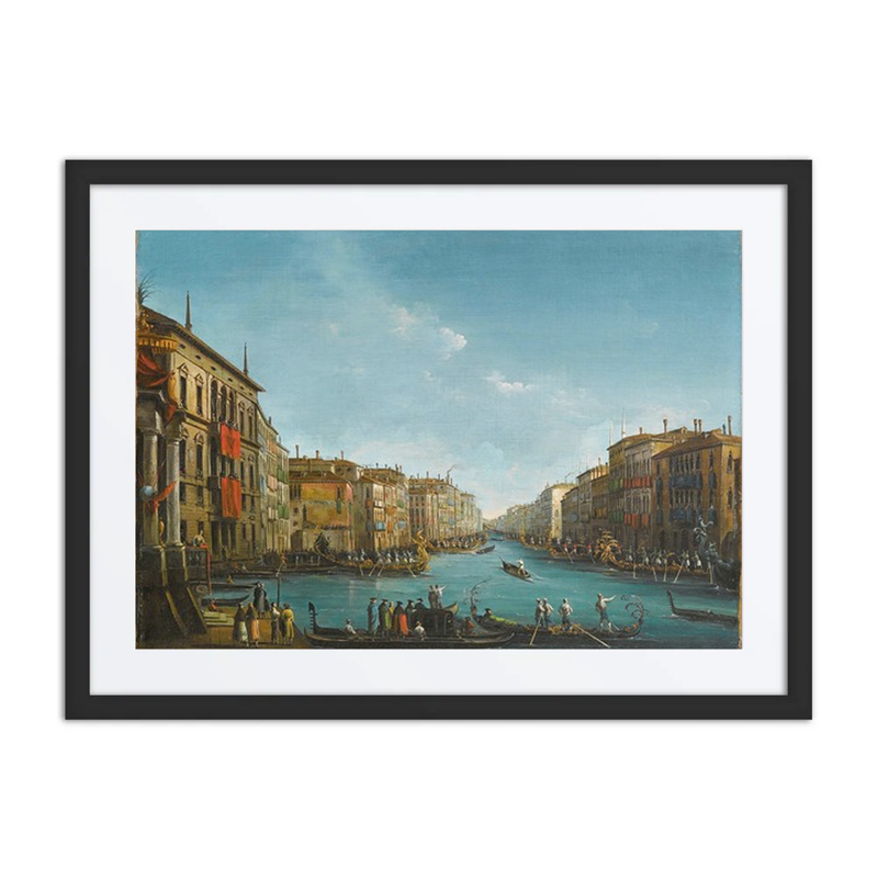 The Regatta on the Grand Canal, Venice