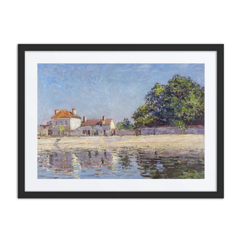 The River Loing at Saint-Mammes