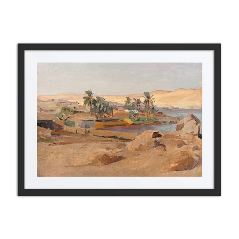 The River Nile Near Aswan