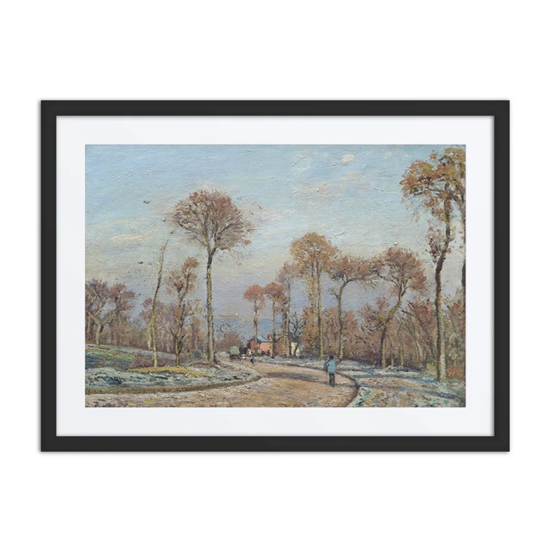 The Road to Versailles, Louveciennes, Morning Frost