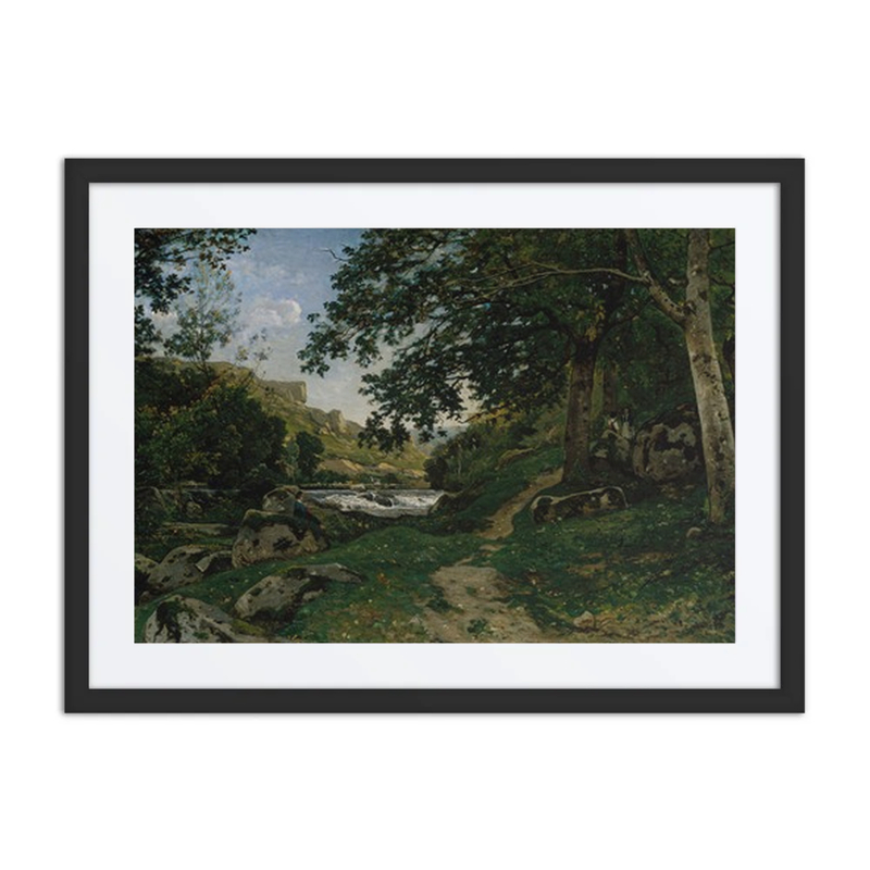 The Rocky Path in the Morvan
