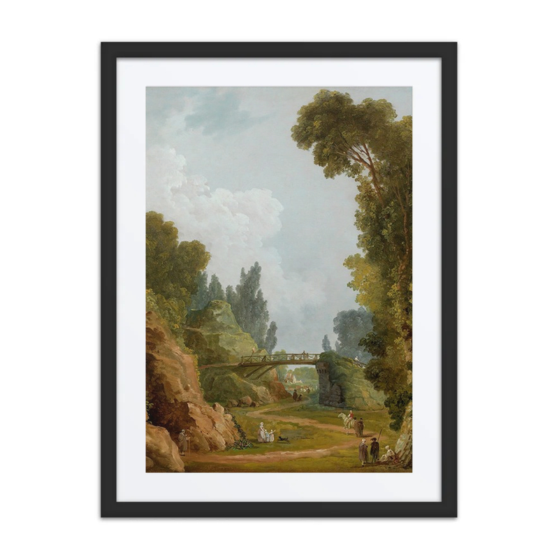 The Rustic Bridge, Château de Méréville