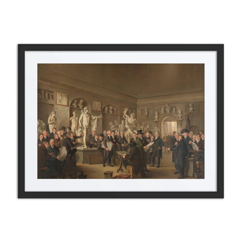 The Sculpture Gallery of the Felix Meritis Society