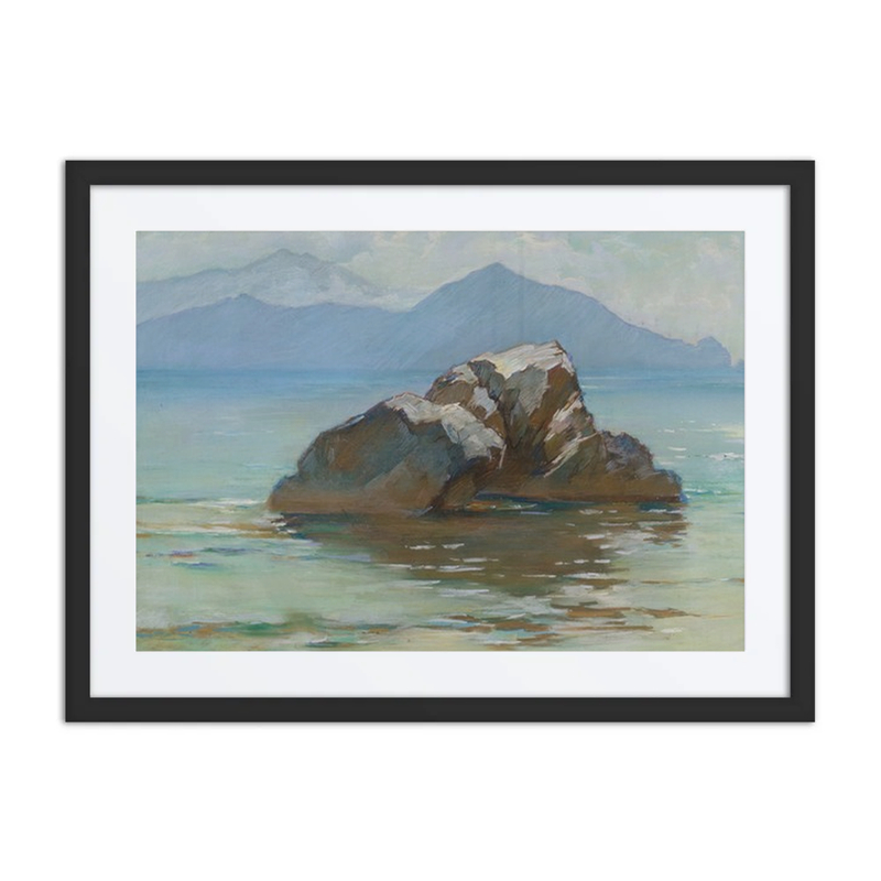 The Sorrentine Peninsula from Capri