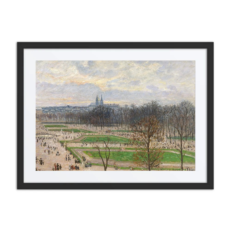 The Tuileries Garden in Winter