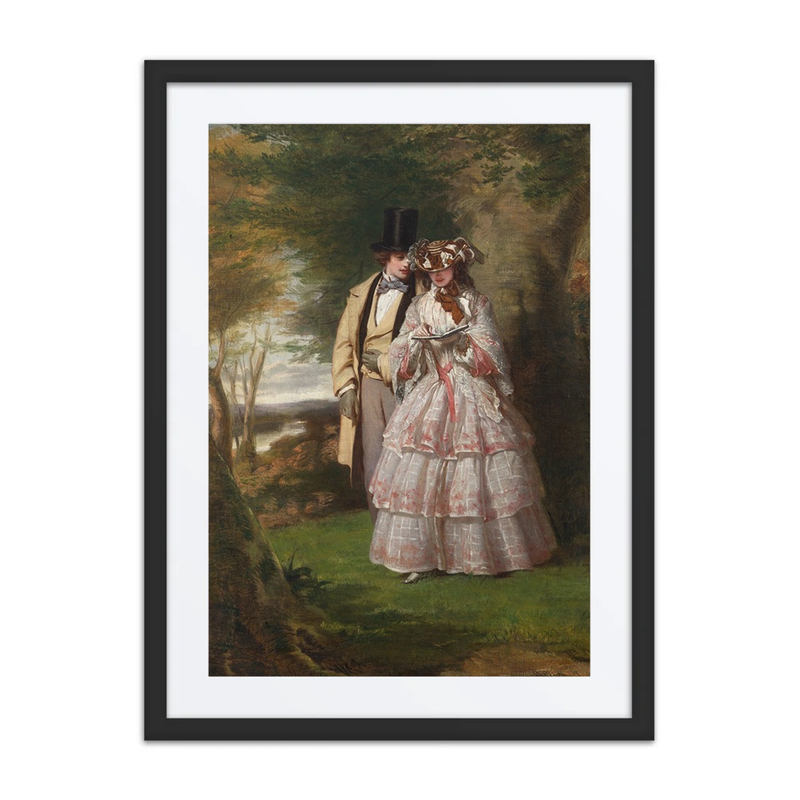 The Two Central Figures in Derby Day