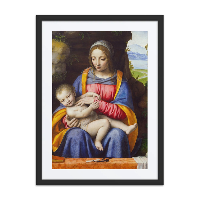 The Virgin and Child in a Landscape