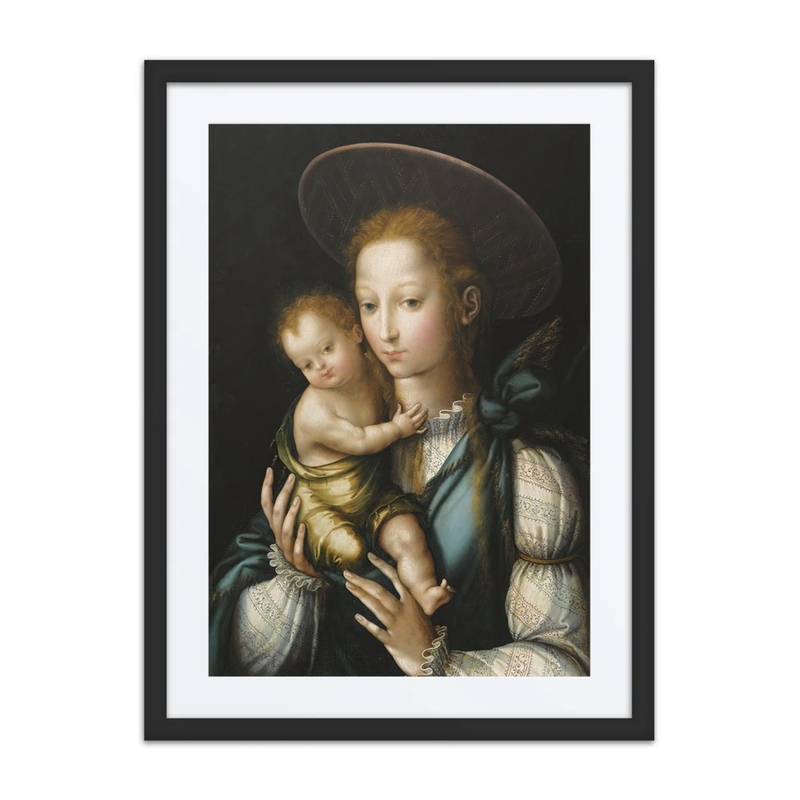 The Virgin and Child, or la Virgen Del Sombrero
