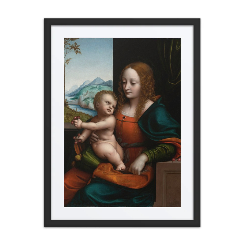 The Virgin and Child with Cherries