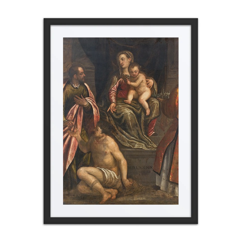 The Virgin and Child with St Martin and St Petronius