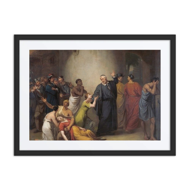 The Voluntary Sacrifice of Reverend Hambroeck on Taiwan, 1662