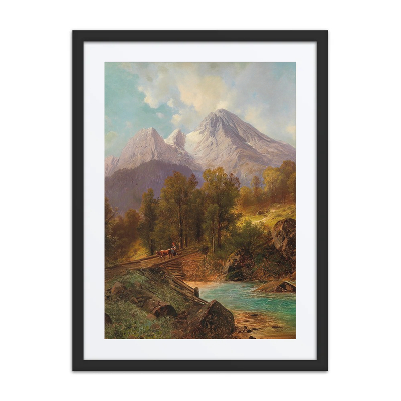 The Watzmann Near Berchtesgaden