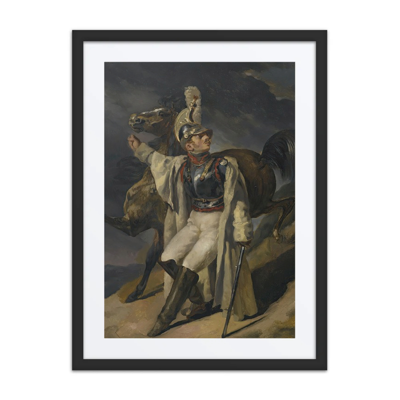 The Wounded Cuirassier, Study